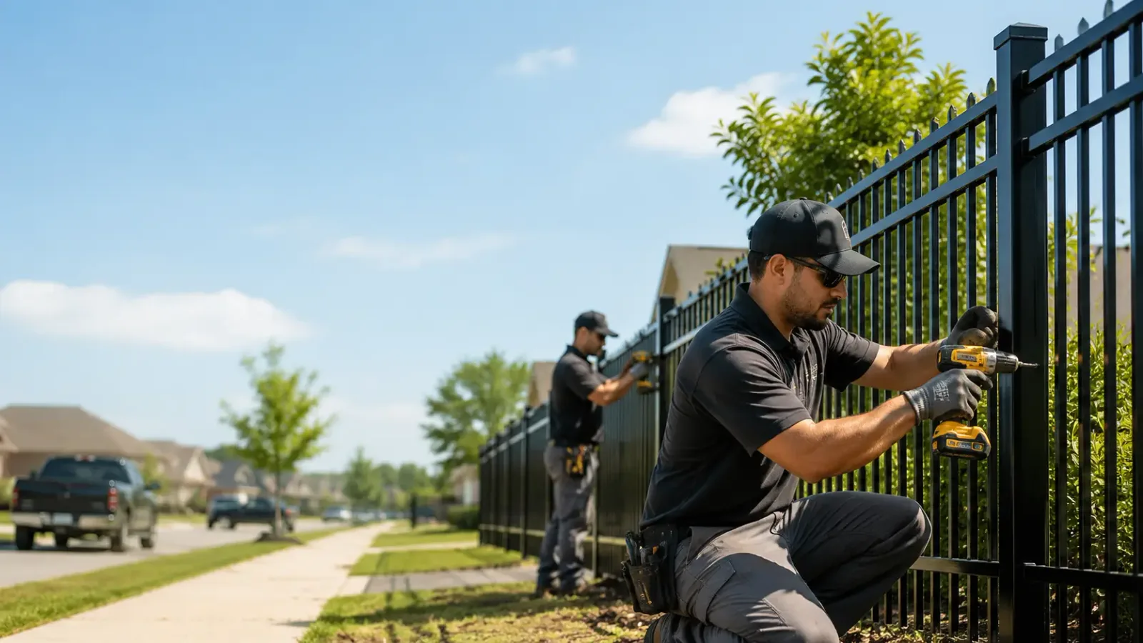 Metal Fence Installation in Garland City, AR
